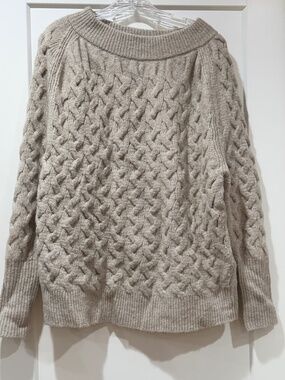 MIA MAI Italian Alpaca Wool Blend Sweater Women's Size M